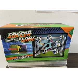 Set de Fotbal Flippy, Joc Recreativ pentru Copii, Model Extraterestrii, Minge cu scai, Poarta din Material Textil, 150 x 100 cm - Img 3