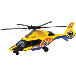Set Dickie Toys Rescue Transporter 40 cm cu camion, masina, elicopter si accesorii - Img 5