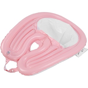 Set Gonflabil pentru Spalat pe Cap, Flippy, pentru Copii, Femei Insarcinate si Varstnici, 81 x 60 x 38 cm, Ajustabil, Roz - Img 1