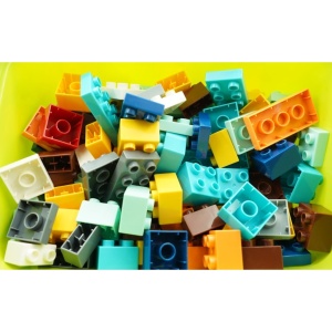 Set piese de constructii pentru copii, Flippy, Animal series, 134 piese, Multicolor - Img 4