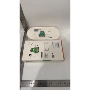 Set Portabil cu Suport de Spalare/ Uscare Biberoane, Flippy, Perii de Silicon pentru Curatarea Tetinelor, Suzetelor, Paharelor si Biberoanelor, Cutie Multifunctionala, Portocaliu - Img 2