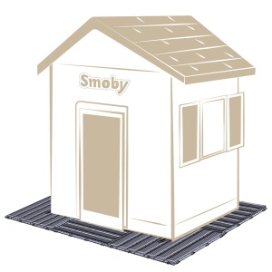Set Smoby Podea casuta 45x45 cm 6 buc - Img 4