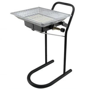 Soba cu arzator mare cu suport, 3500 W, 220 g/h + Kit reglabil gpl RH-10 + Tub flex 2M+2 Coliere - Img 1