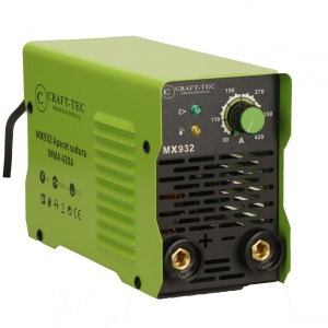 *Super pret* Invertor de sudura 420 A, Craft-tec MMA, electrod 1.6 - 5 mm, protectie supraincalzire, ventilator de racire - Img 1