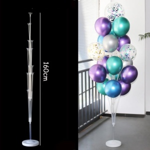 Suport pentru Baloane, Flippy, cu Un Strat, pentru 19 Baloane, 160 cm, Transparent - Img 2