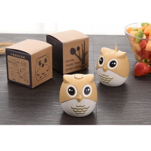 Suport pentru Scobitori, Flippy, Model Bufnita, Multifunctional, 8.3x7.8 cm, Portocaliu - Img 9