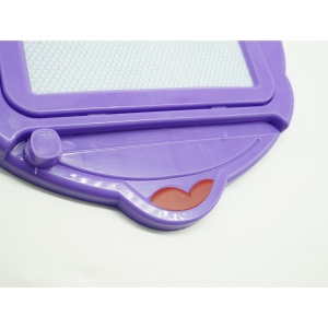 Tabla Magnetica pentru desen Flippy, Pix, forma Soricel, dimensiuni 23x26.5 cm, Dezvolta Creativitatea, Mov - Img 2