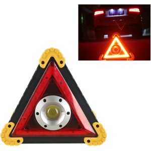 Triunghi Multifunctional de Avertizare, Flippy, Lanterna LED, Impermeabil IP65, 800 lm, 2 x AA, Functie Incarcare Telefon, USB si Micro USB, COB 33, Portocaliu - Img 6