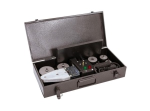Trusa de lipit tevi DDT PP-R 20-63, cutie metalica, 6 accesorii, 600 W