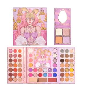 Trusa de Machiaj, KEVIN & COCO, Easter Style Pink, 69 culori, 20 x 22.5 cm - Img 1