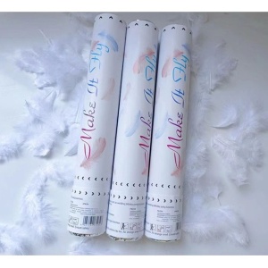 Tub de Confetti, Flippy, Model Pene, 27 cm, Make It Fly, Alb - Img 2