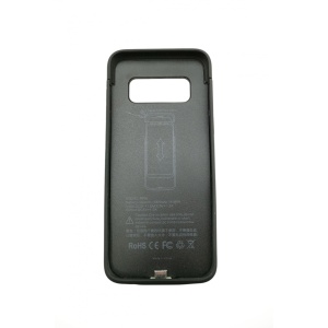 Acumulator extern Ultra Thin Battery Case 4000 mAh pentru Samsung Galaxy S8, Negru - Img 2