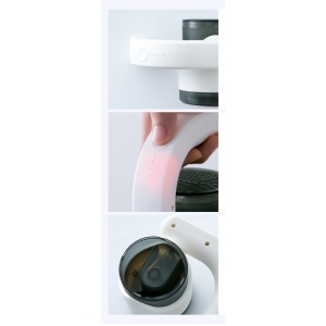 Aparat Pentru Curatat Scame, Par Si Praf, Flippy, cu LED, Pentru Diferite Tipuri De Material, Cu Lame Din Otel Inoxidabil, Compartiment de Depozitare, Maner Reglabil, 11x10.5x8.7 cm, Alb - Img 7