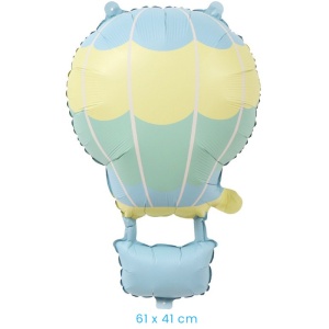 Balon din Folie Metalizata, Flippy, Figurina Animata, Model Balon cu Aer Cald, 61 x 41 cm, Ambalaj Individual, Pai Inclus, Umflare cu Aer sau Heliu, Multicolor - Img 2