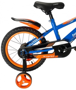 Bicicleta BRC copii 2-4 ani A1201 12" Albastru - Img 3
