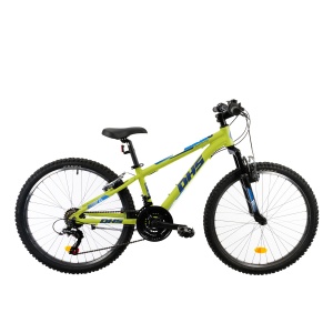 Bicicleta Copii Dhs Terrana 2423 - 24 Inch, Verde - Img 1