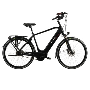 Bicicleta Electrica Devron 28427 - 28 Inch, L, Negru mat - Img 1