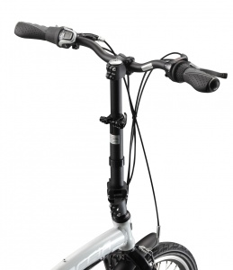Bicicleta electrica Ztech ZT-71 URBAN autonomie 40 Km viteza maxima 25 km/h putere 250W acumulator 6.6Ah/36V pliabila nu necesita permis - Img 3