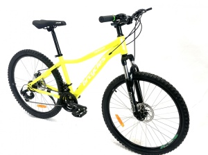 Bicicleta MTB 26″ BR Tsunami , cadru otel 14″ ,21 viteze, Shimano Verde - Img 1