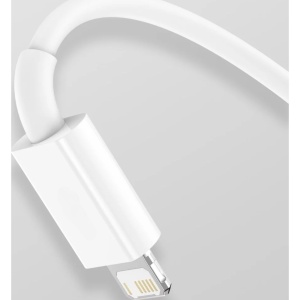 Cablu USB 3in1 Flippy SX - 21, USB la micro USB/USB-C/compatibil iphone, 3A, 1.2m (alb) - Img 5
