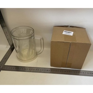 Cana Frigorifica cu Gheata, Flippy, 14.2 x 10.4 x 14.7 cm, Plastic, 800 ml, Transparent - Img 2