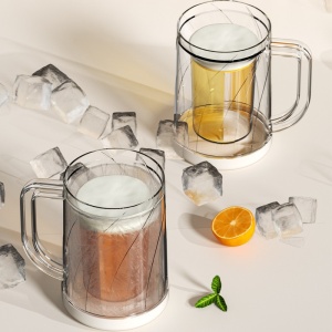 Cana Frigorifica cu Gheata, Flippy, 14.2 x 10.4 x 14.7 cm, Plastic, 800 ml, Transparent - Img 12