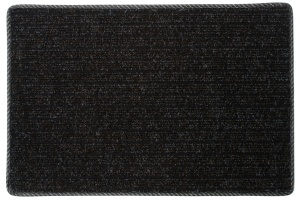 Covoras intrare Record, negru, 40x60 cm - Img 1
