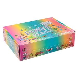 Cutie de Ambalare pentru Set 12 Jucarii Antistres Squishy, Flippy, din Carton, 14 x 14 x 14 cm, Multicolor - Img 2