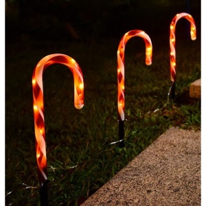 Decoratiune luminoasa pentru Craciun pe baterii, Acadele, pentru exterior, 28 cm - Img 2