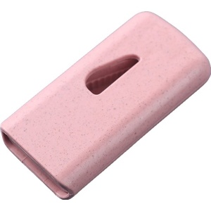 Dispozitiv taiere si depozitare medicamente, Flippy, Roz, Plastic, 8 x 4 x 1.8 cm - Img 1