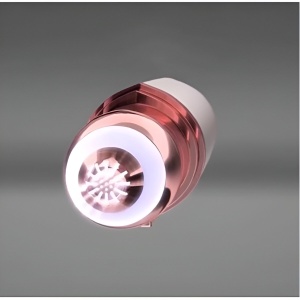 Epilator de Sprancene, Flippy, Aparat de Tuns Facial sub Forma de Creion, Portabil, Alimentare cu Baterii, 13x1.5cm, Roz - Img 6