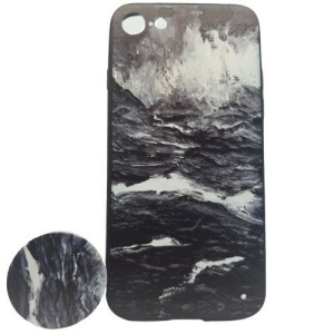 Husa Apple iPhone 6/6S Multicolor Model Valuri + Suport inclus - Img 2