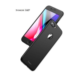 Husa Apple iPhone 8 Plus IPAKY Full Cover 360 Negru + Folie Cadou - Img 19