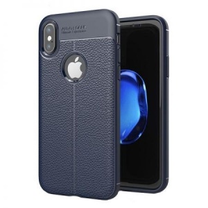Husa Apple iPhone X Zore TPU moale Albastru - Img 1