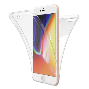 Husa de protectie Flippy® pentru Samsung Galaxy A8 2018 Full Tpu 360 V2 Transparent - Img 2