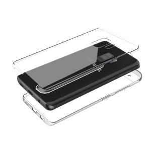 Husa de protectie Flippy® pentru Samsung Galaxy S9 Plus Full Tpu 360 V2 Transparent - Img 4