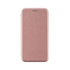Husa de protectie Flippy compatibila cu Apple iPhone 11 Pro Magnet Book Case Roz-Auriu - Img 1