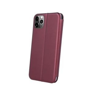 Husa de protectie Flippy compatibila cu Apple iPhone 12/12 Pro Magnet Book Case Bordo - Img 6
