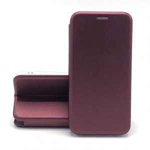 Husa de protectie Flippy compatibila cu Samsung S20 FE Magnet Book Case Bordo - Img 2