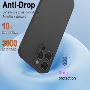 Husa de Protectie, Flippy, pentru Oppo Reno 11 F, Liquid Silicone, cu Microfibra pe Interior, Protectie Antisoc, Compatibil Incarcare Wireless, Negru - Img 6