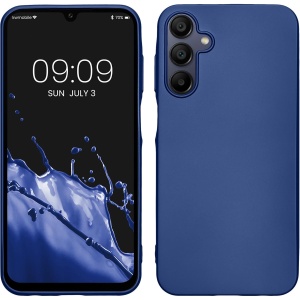 Husa de Protectie Matte TPU, Flippy, pentru Samsung Galaxy A55 5G, Protectie Camera, Antisoc, Antizgariere, Antialunecare, Acoperire Completa, Albastru - Img 1