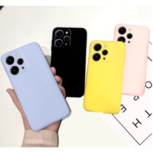 Husa de Protectie Matte TPU, Flippy, pentru Xiaomi Redmi 12, Protectie Camera, Antisoc, Antizgariere, Antialunecare, Acoperire Completa, Albastru - Img 2