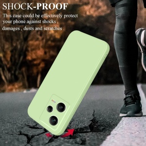 Husa de Protectie Matte TPU, Flippy, pentru Xiaomi Redmi 12 Pro, Protectie Camera, Antisoc, Antizgariere, Antialunecare, Acoperire Completa, Verde - Img 4