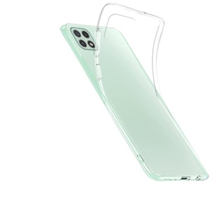 Husa de protectie pentru Samsung Galaxy A22 5G, Flippy, TPU Transparenta - Img 1