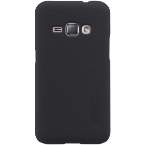 Husa de protectie pentru Samsung Galaxy J1 2015 Nillkin Frosted Shield Negru + Folie de protectie - Img 1