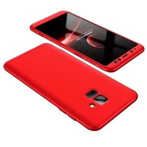 Husa de protectie pentru Samsung Galaxy S8 Ultra-subtire 3 in 1 Rosu - Img 1