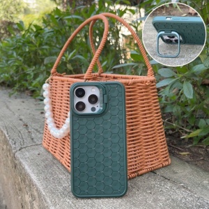 Husa de Protectie TPU, Flippy, pentru Apple iPhone 15 Pro Max, 3D Cube, cu Inel, Protectie Camera, Antisoc, Antizgariere, Antialunecare, Acoperire Completa, Verde - Img 2