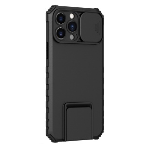 Husa Defender cu Stand pentru Samsung Galaxy A53 5G, Negru, Suport reglabil, Antisoc, Protectie glisanta pentru camera, Flippy - Img 1