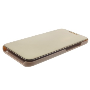 Husa Huawei Mate 20 Lite Flip Cover Oglinda Auriu - Img 4