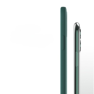 Husa pentru Samsung Galaxy A3 4G, Flippy, Liquid Silicone, cu Microfibra pe interior, Protectie Antisoc, Verde inchis - Img 3